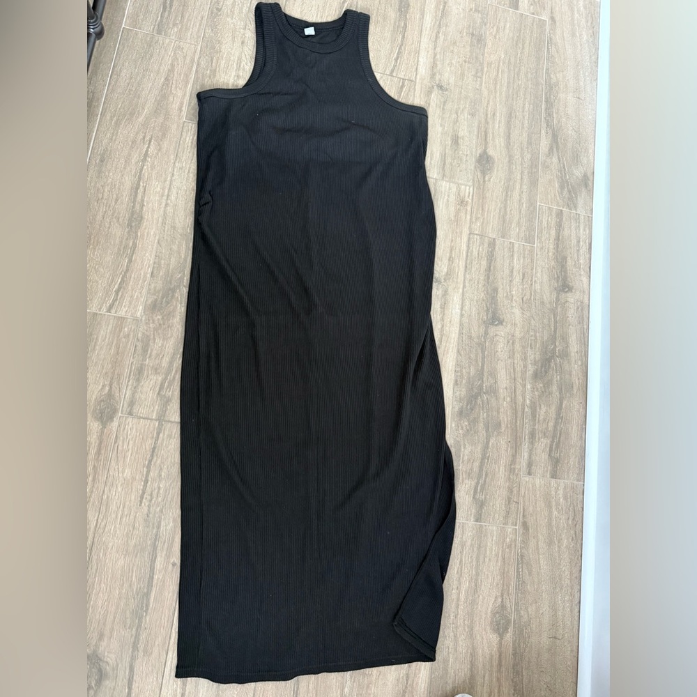 Black Maternity Dress - Picture 3 of 3